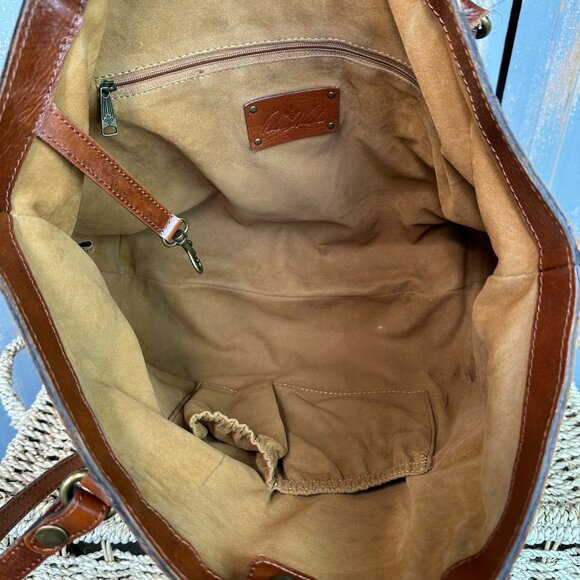 Patricia Nash Tooled Burnished Leather Tote Shopper - Picture 10 of 16